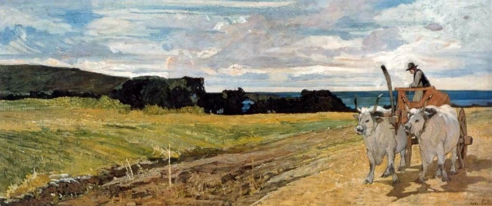 Buoi al carro - Galleria d’Arte Moderna, Palazzo Pitti, Firenze